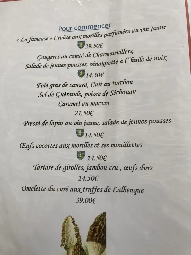 Auberge du Savagnin restaurant à France