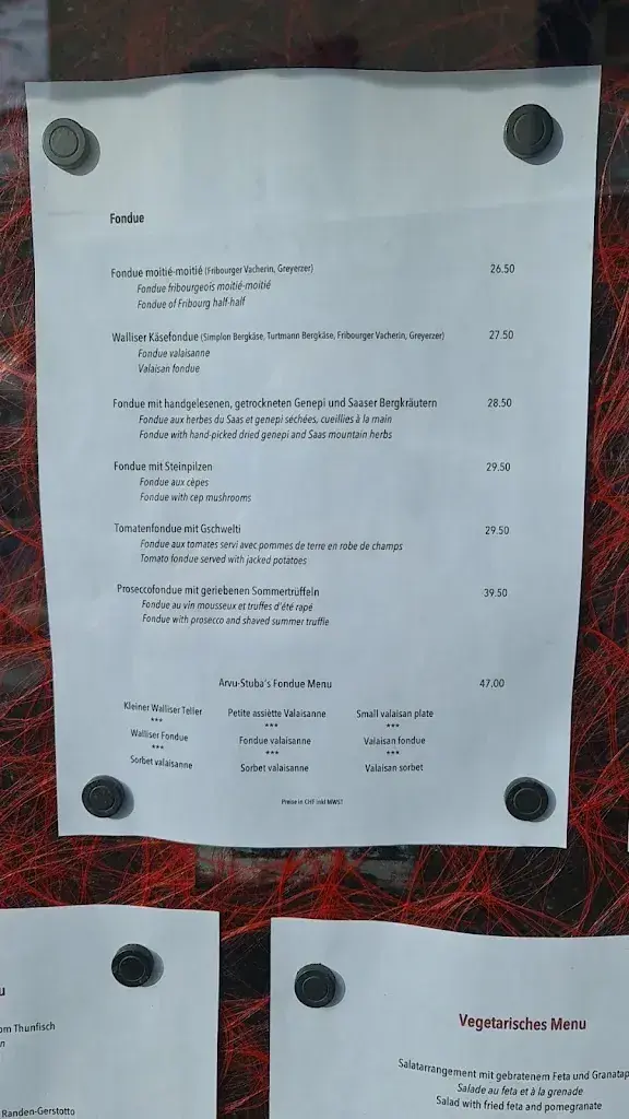 Menü_Restaurant STEINBOCK Saas-Fee (ehem. Arvu Stuba)_Saas-Fee_Bild_3