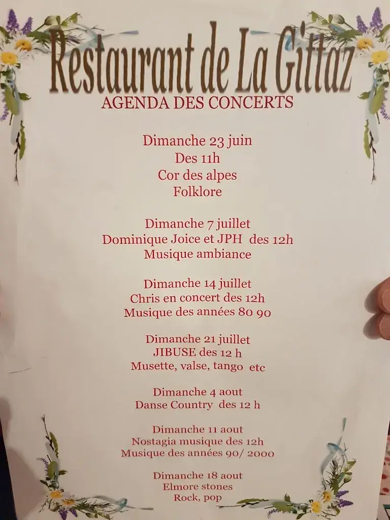 Menü_Restaurant La Gittaz_Sainte-Croix_Bild_2
