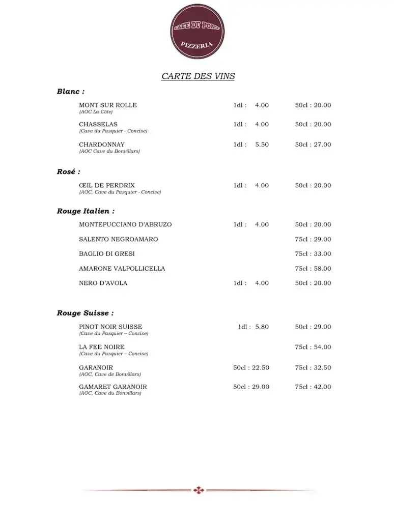 Restaurant Pizzeria Café du Pont_Sainte-Croix_menu_image_1