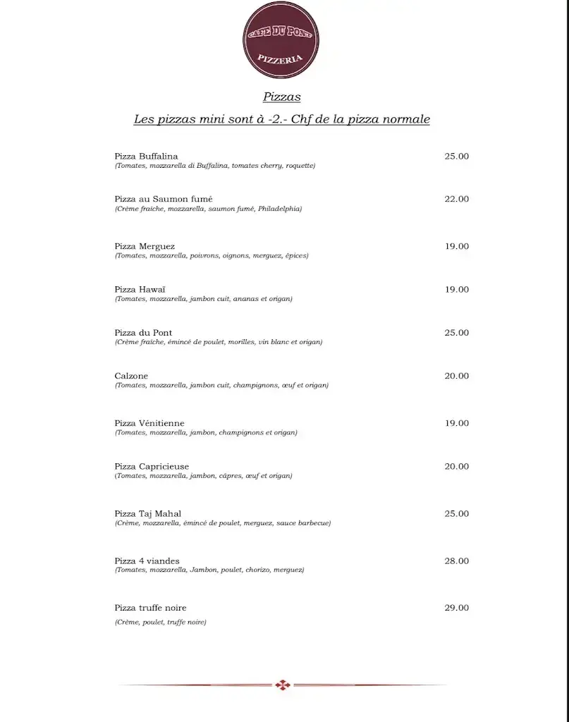 Menu_Restaurant Pizzeria Café du Pont_Sainte-Croix_image_2