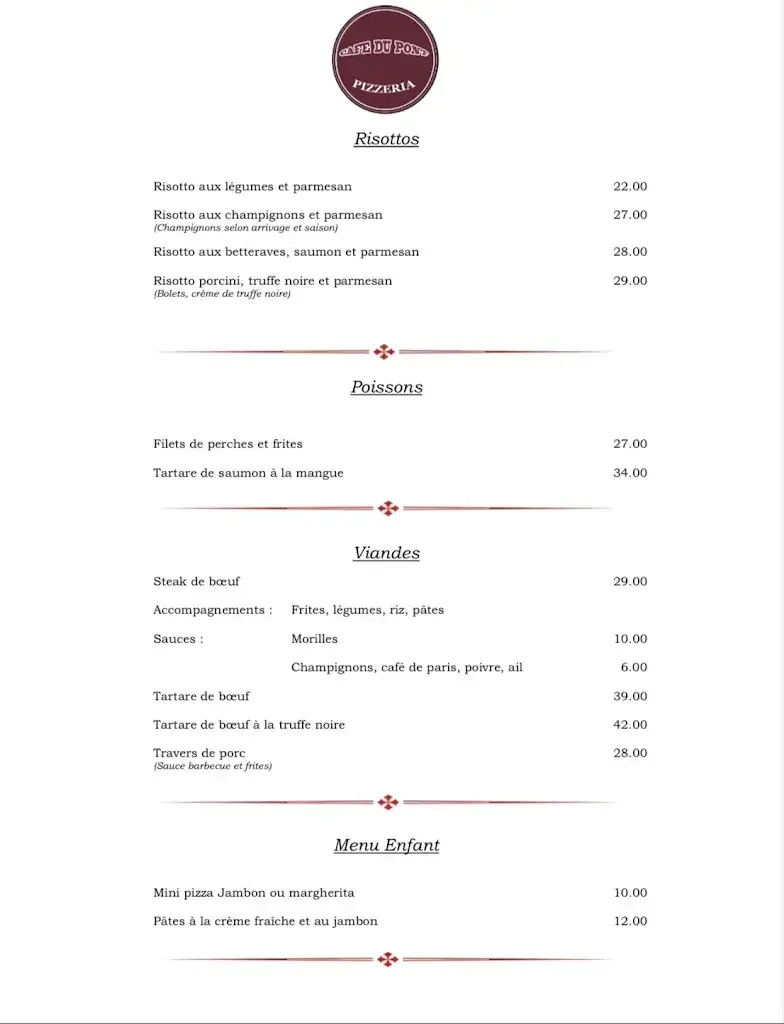 Menu_Restaurant Pizzeria Café du Pont_Sainte-Croix_image_4