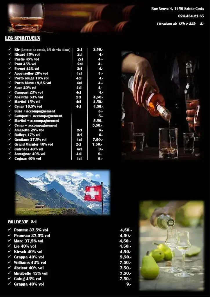 Menu_Café Restaurant du Centre_Sainte-Croix_image_4