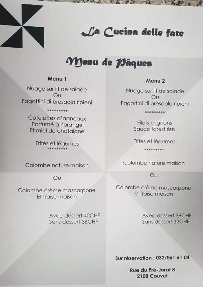 Menu_Chez Caro 