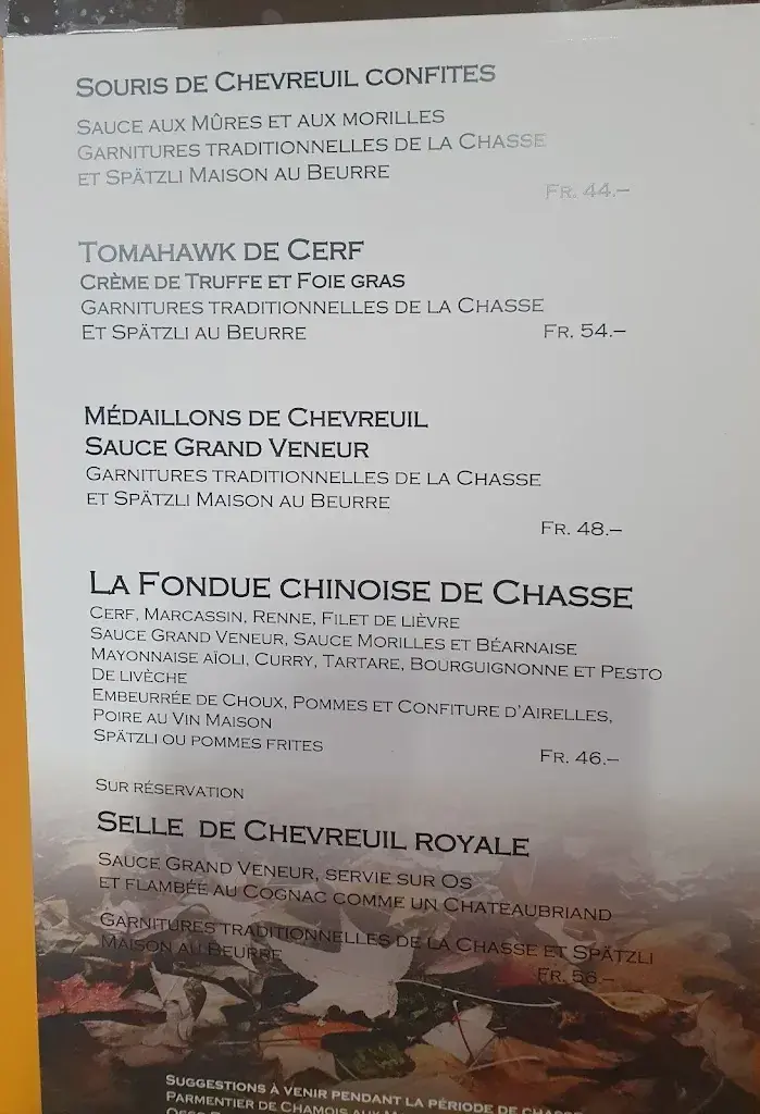 Menu_Restaurant Les Plânes Couvet_Couvet_image_2
