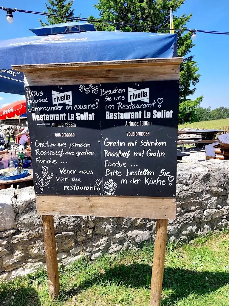 Restaurant Le Soliat ristorante a Val-de-Travers