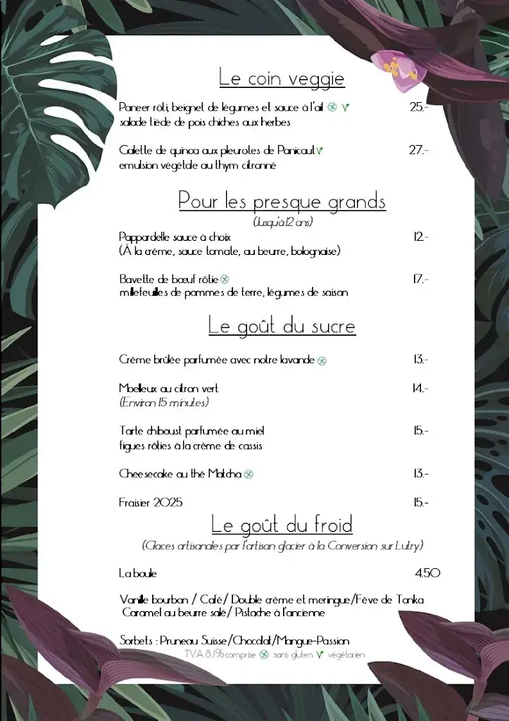 Menu_Hotel & Restaurant L'Union - Epalinges_Epalinges_image_3