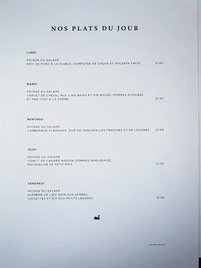 Le Cygne Brasserie Lausanne_Lausanne_menu_image_1