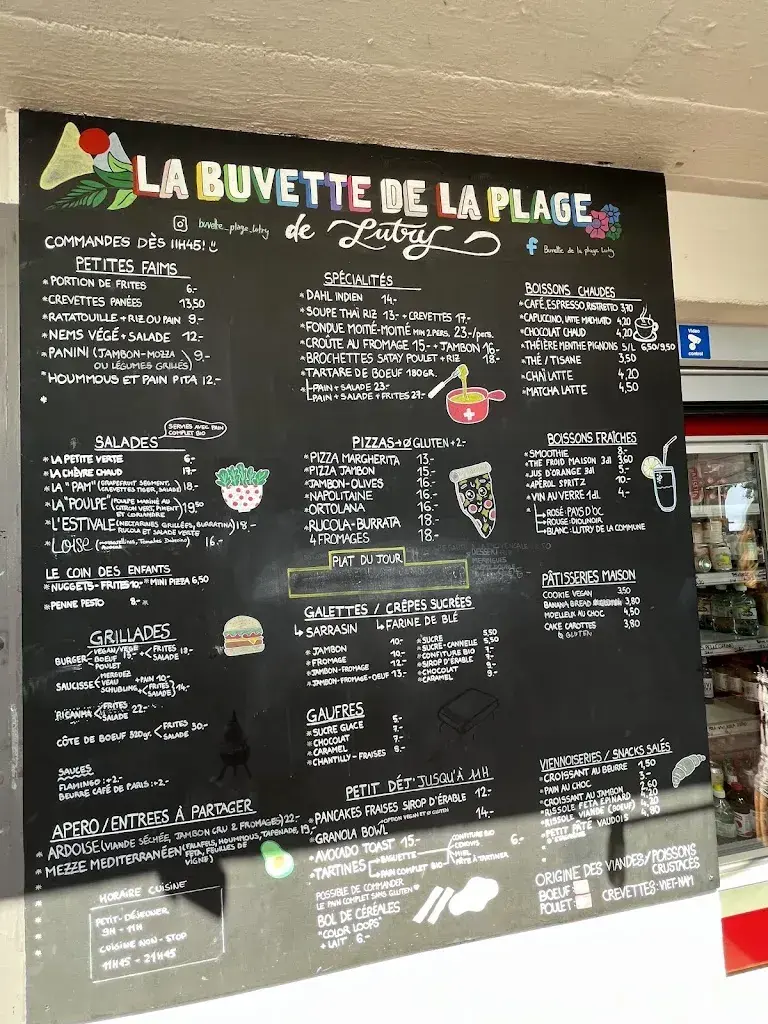 Menu_Buvette de la Plage_Lutry_image_2