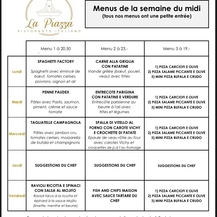 Menu_Restaurant La Piazza_Paudex_image_4