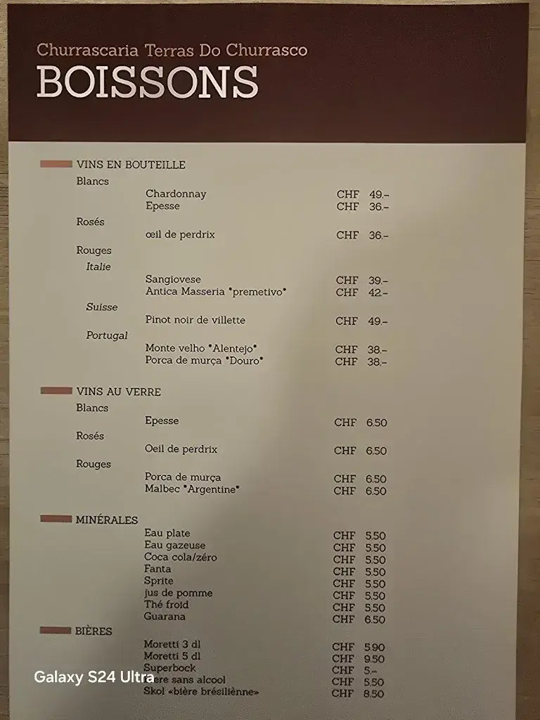 Churrascaria Terras do churrasco_Paudex_menu_image_1