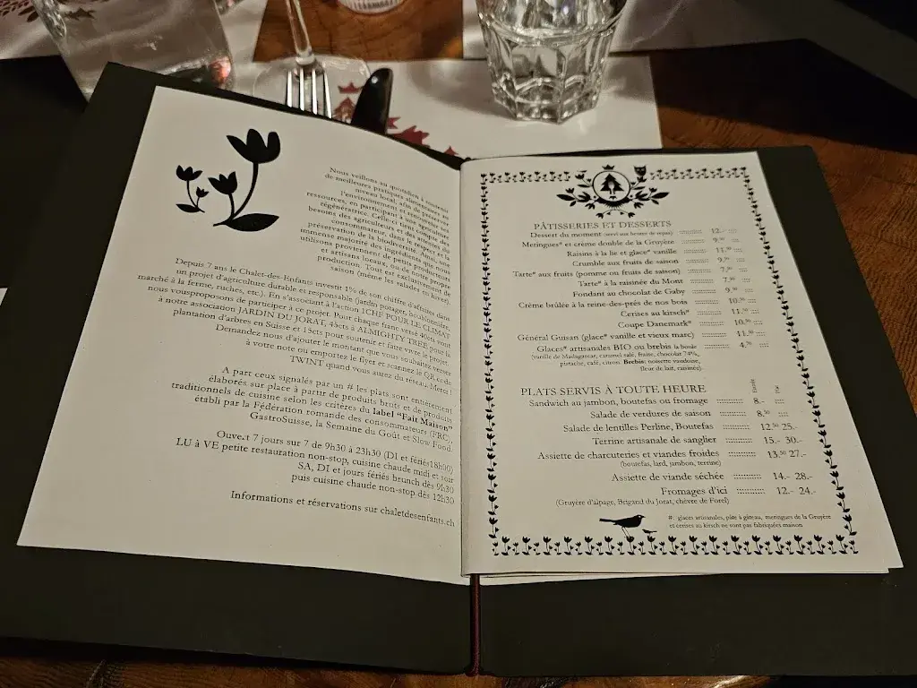 Menu_Auberge du Chalet des Enfants_Le Mont-sur-Lausanne_immagine_3