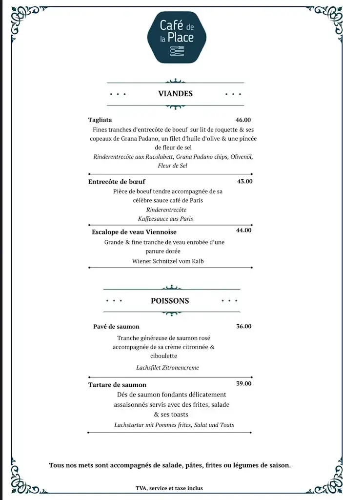 Menu_Café de la Place_Grandvaux_immagine_3