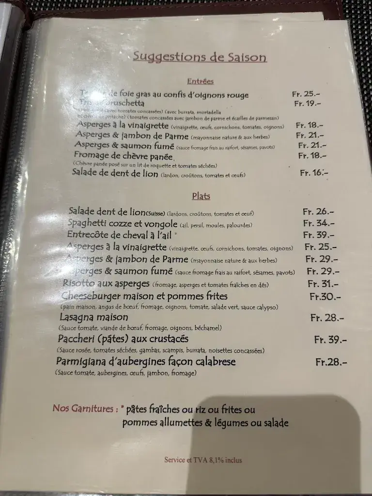 Restaurant du Nord - Les 3 frères ristorante a Chexbres