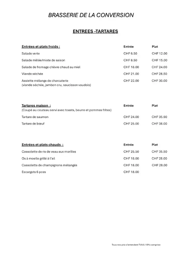 Menu_Brasserie de La Conversion_Lutry_image_2