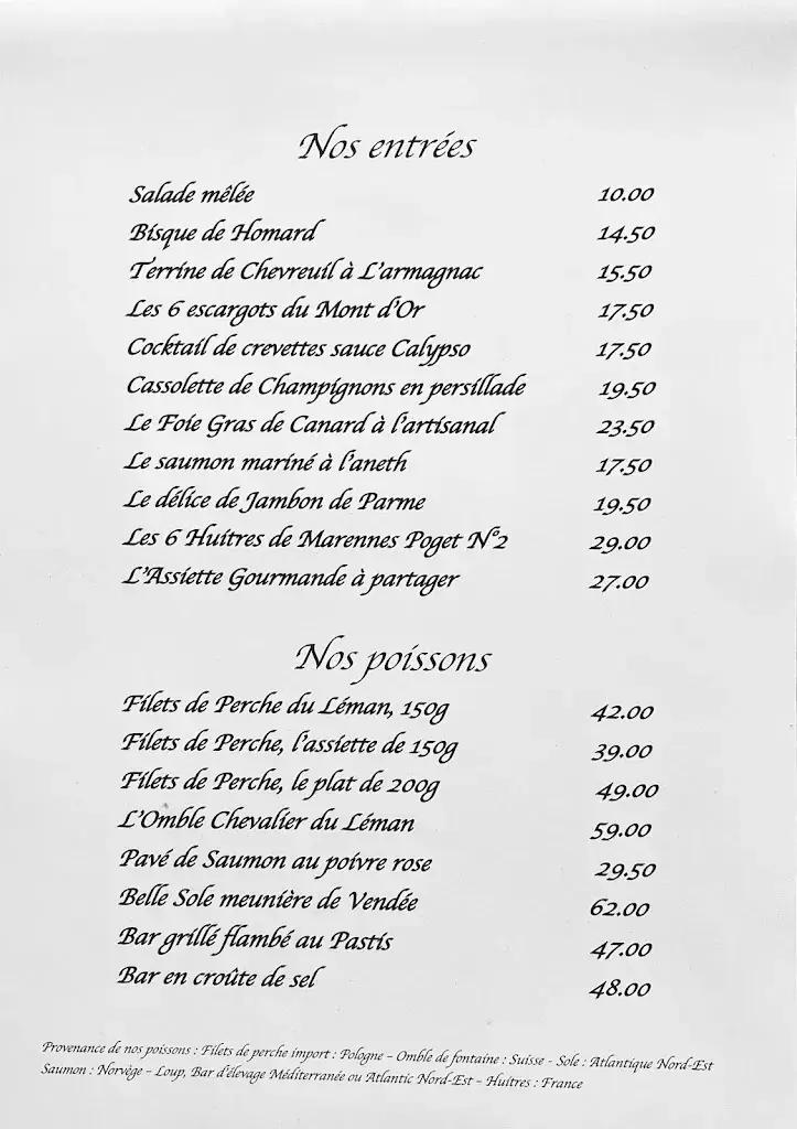 Menü_Chez Pitch_Pully_Bild_2