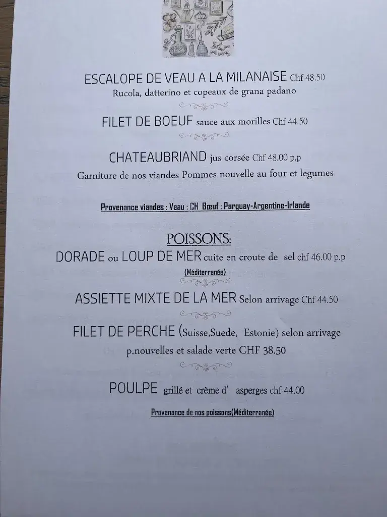 Da Roberto Pully Restaurant in Pully