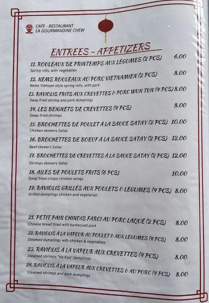 Menu_Café - Restaurant La Gourmandine Chew_Pully_image_3