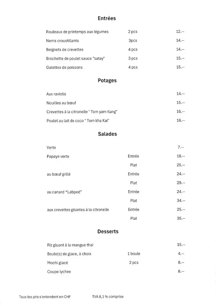 Menu_Taste of Bangkok_Pully_imagen_2