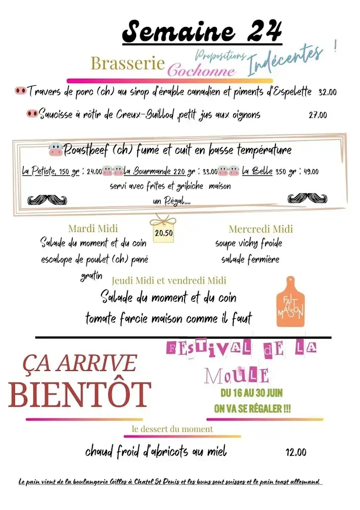 Menu_Auberge de l'Union Palézieux Gare_Palézieux_image_2