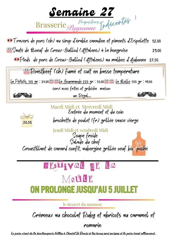 Menu_Auberge de l'Union Palézieux Gare_Palézieux_image_3