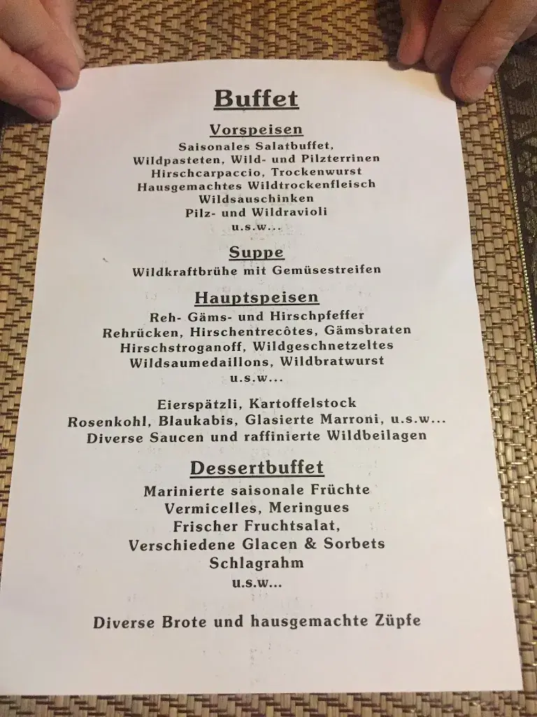 Restaurant zum Jäger Restaurant in Langnau im Emmental