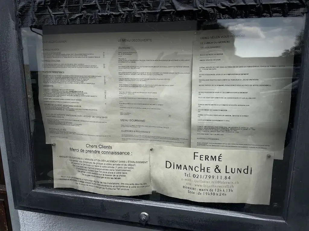 Le Guillaume Tell_Villette_menu_image_1