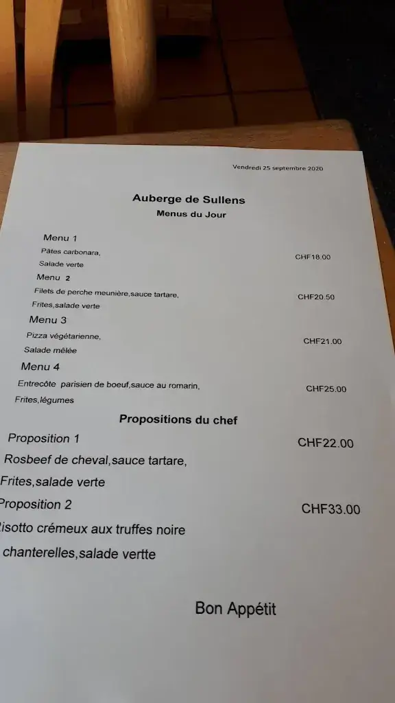 Menu_Auberge communale de Sullens_Sullens_image_3