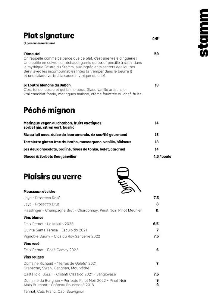 Stamm ristorante a Bussigny