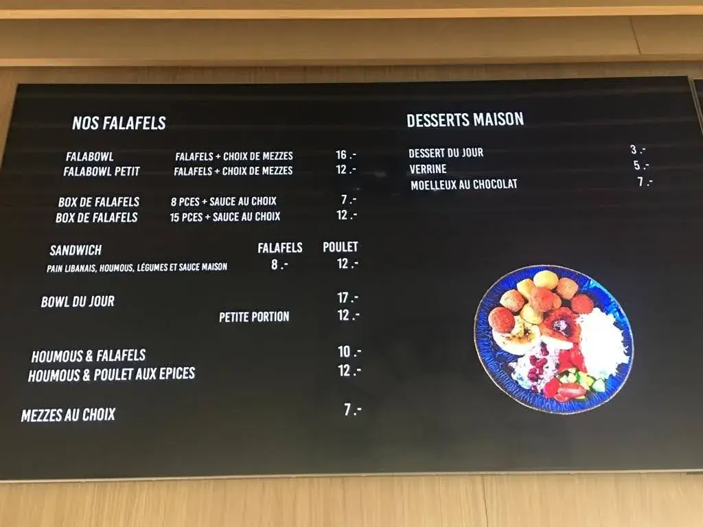 Falamix restaurant à Renens