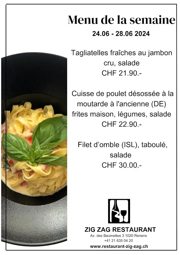 Menu_Café Restaurant ZIG ZAG_Renens_image_2
