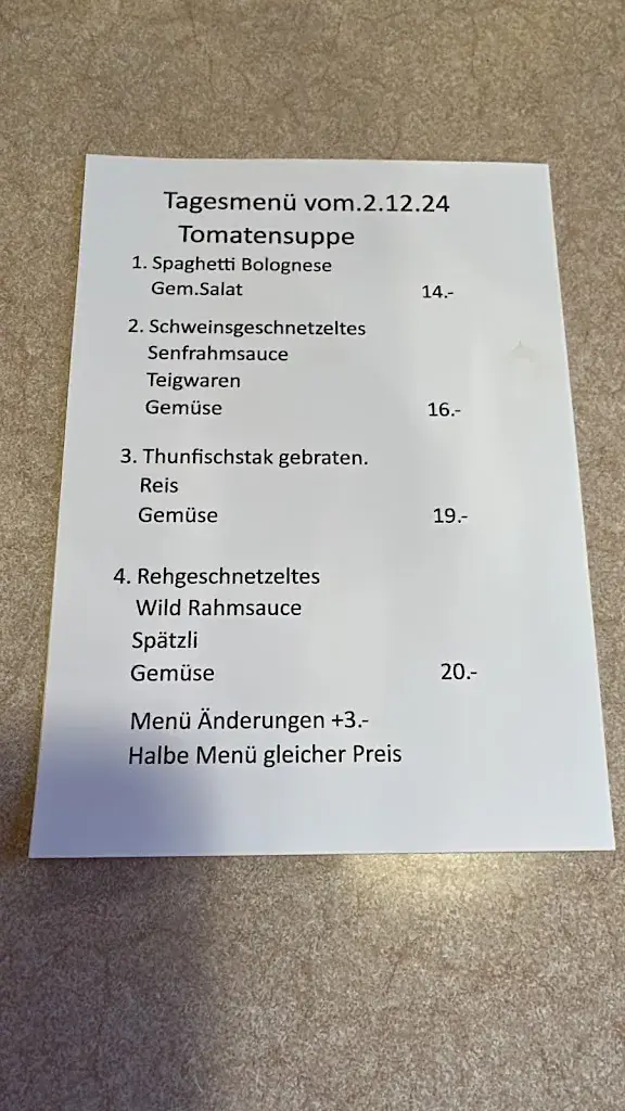 Restaurant Freihof restaurante en Bütschwil