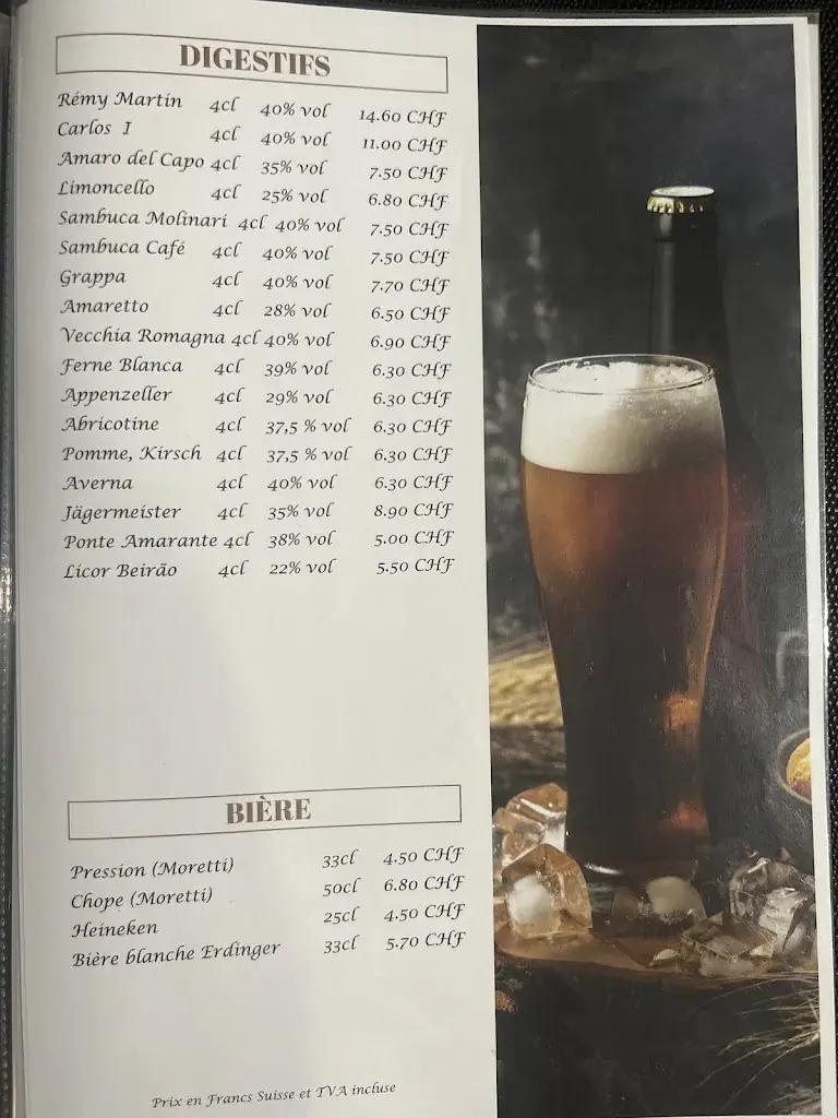 Menu_Restaurant Pizzeria ô22_Renens_image_4