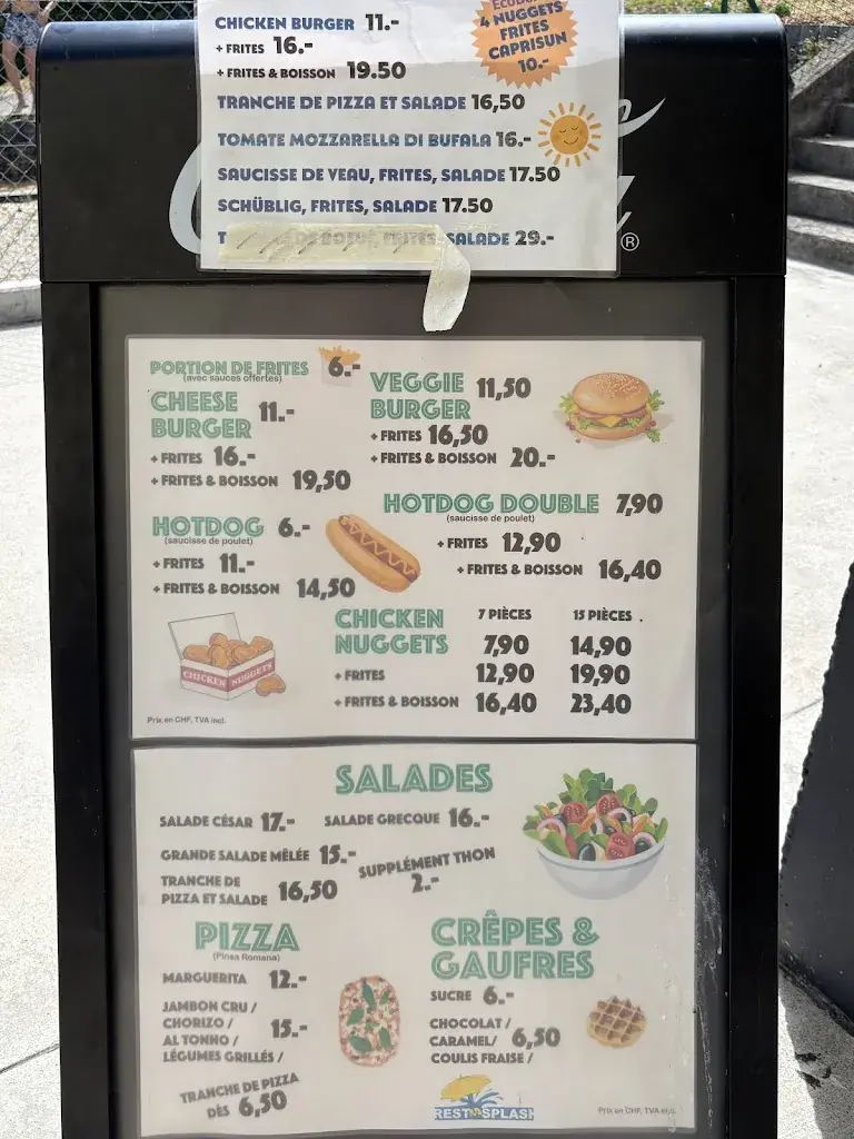 Menu_Buvette de la Piscine de Renens_Renens_image_2