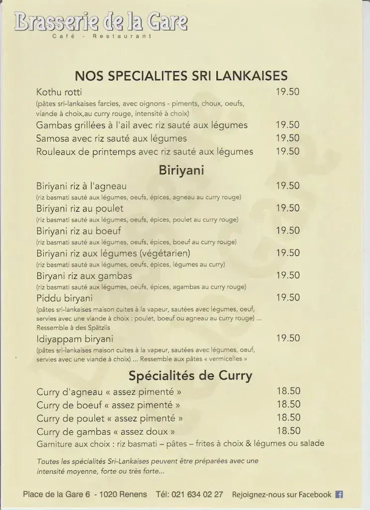 Brasserie de la Gare_Renens_menu_image_1