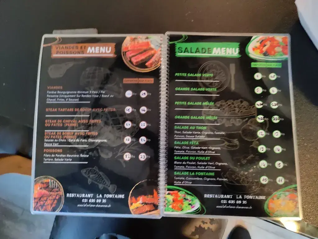 Menu_La Fontaine_Chavannes-près-Renens_image_4