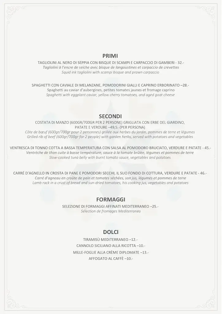 Mediterraneo Restaurant & Traiteur Italien ristorante a Morges