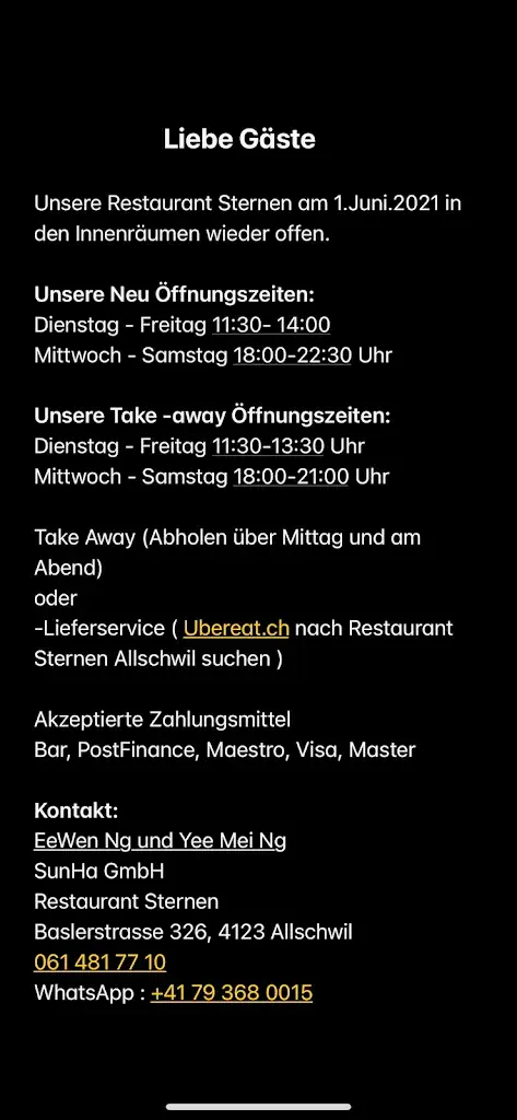 Menu_Restaurant Sternen Allschwil_Allschwil_image_2