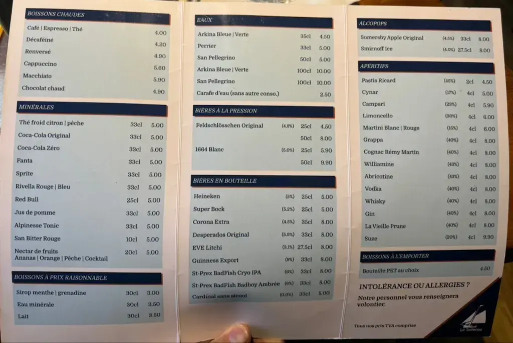 Menu_Restaurant LE TAILLECOU à Saint-Prex | Au bord du Lac Léman_Saint-Prex_image_4