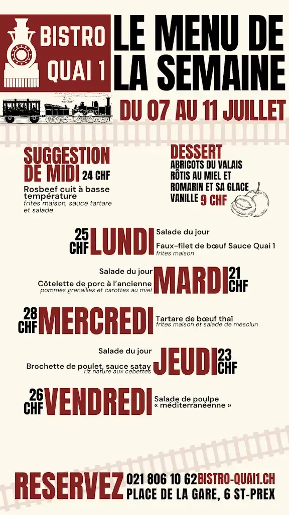 Menu_Bistro Quai 1_Saint-Prex_image_3