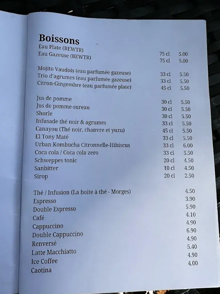 Menu_Le Manoir De Saint-Prex - Le Coffee Du Manoir_Saint-Prex_imagen_2