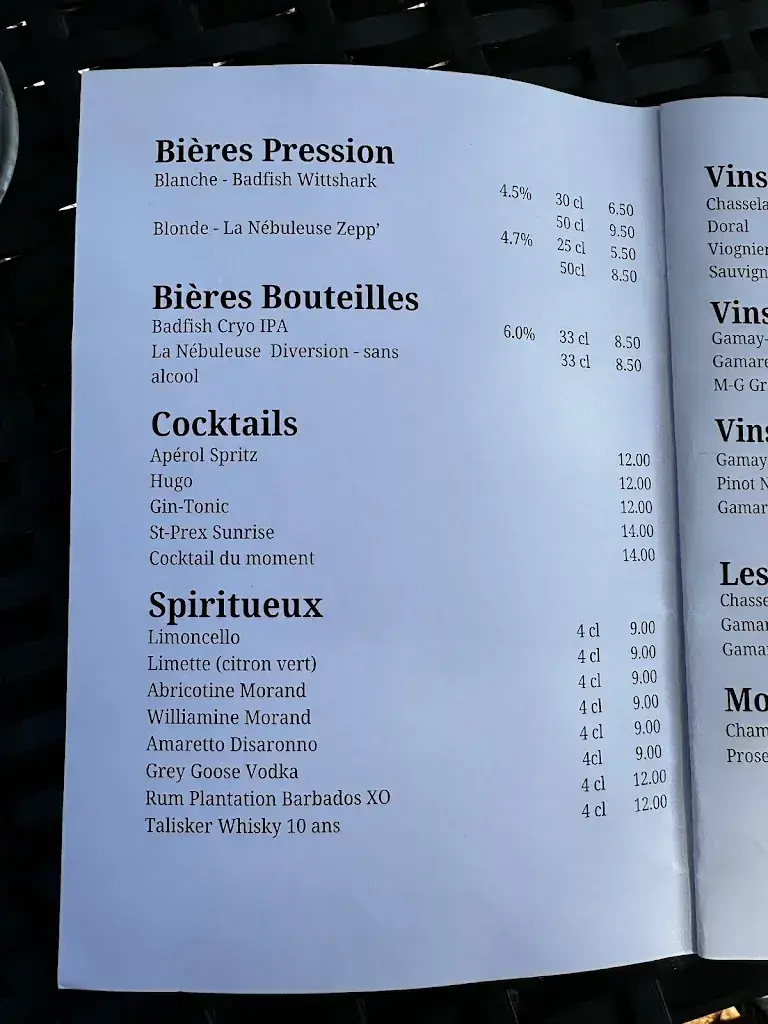 Menu_Le Manoir De Saint-Prex - Le Coffee Du Manoir_Saint-Prex_imagen_4