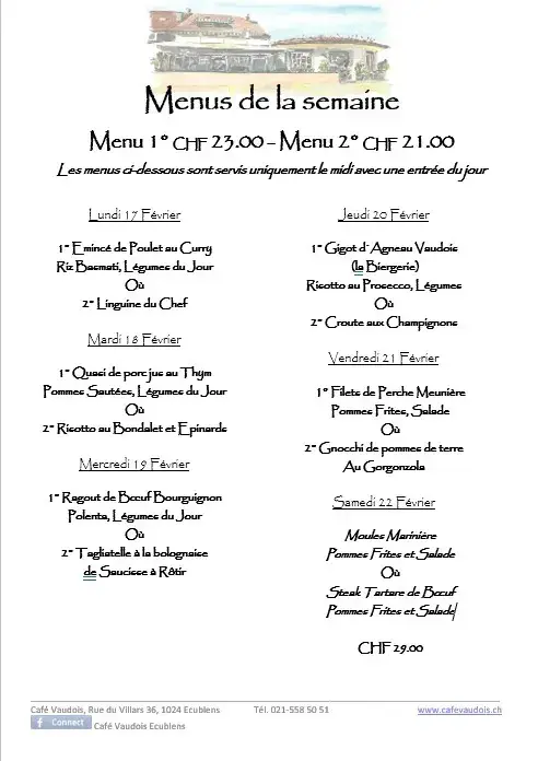 Le Café Vaudois_Ecublens_menu_image_1