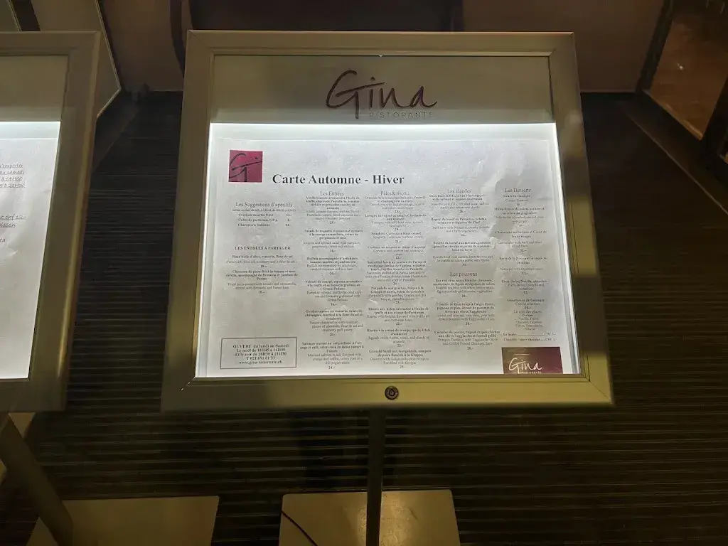Menu_Gina Ristorante_Ecublens_image_2