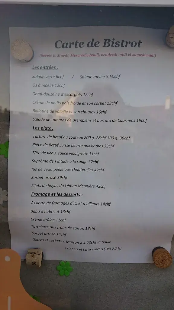 Menu_Auberge communale la Croix d'Or_Yens_image_1