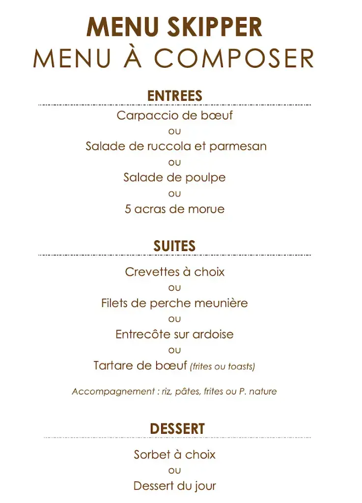 Menu_Restaurant Le Skipper_Saint-Sulpice_image_2