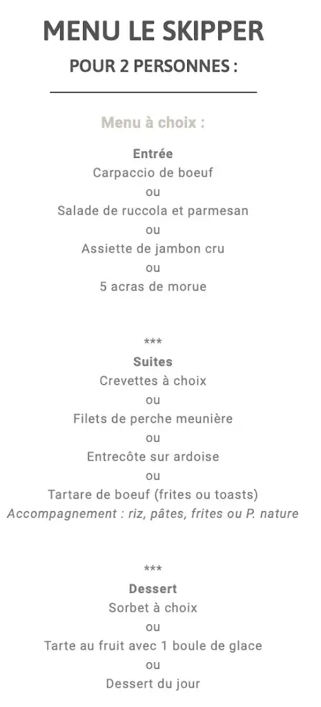 Menu_Restaurant Le Skipper_Saint-Sulpice_image_3