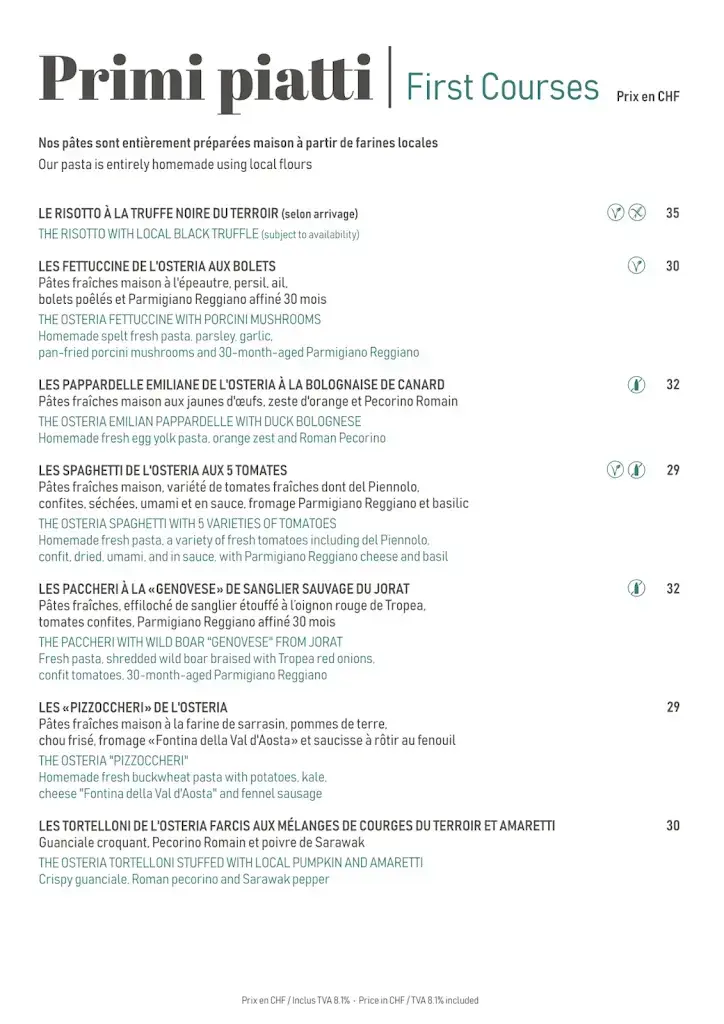 Menu_Osteria 31_Saint-Sulpice_image_3