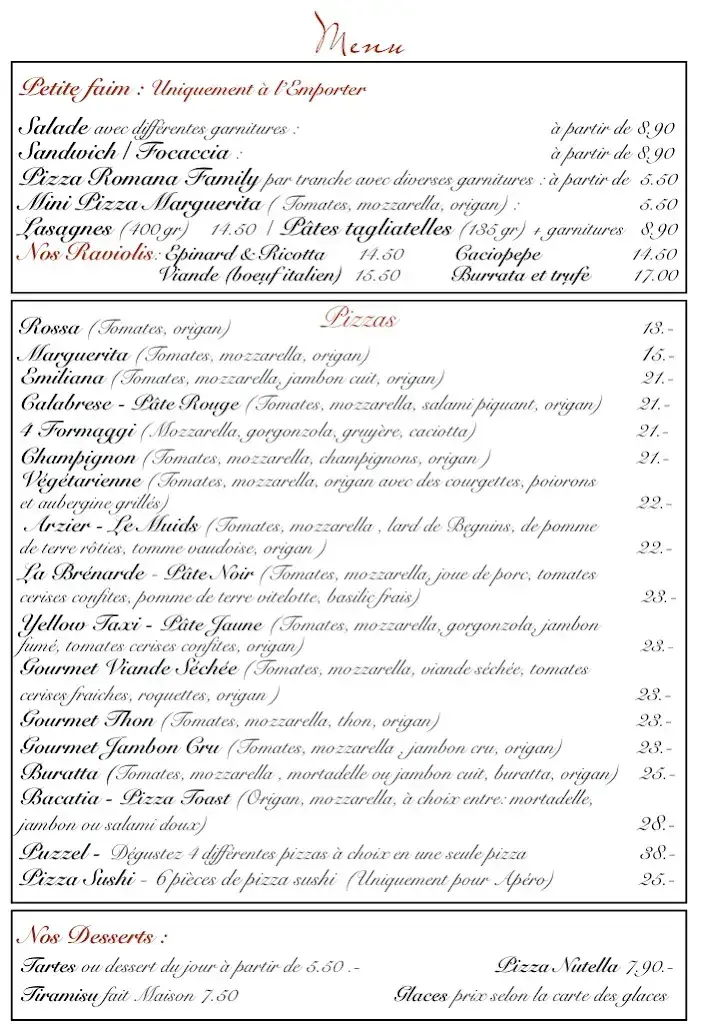 Menu_Maelav Pizza_Arzier-Le Muids_imagen_1