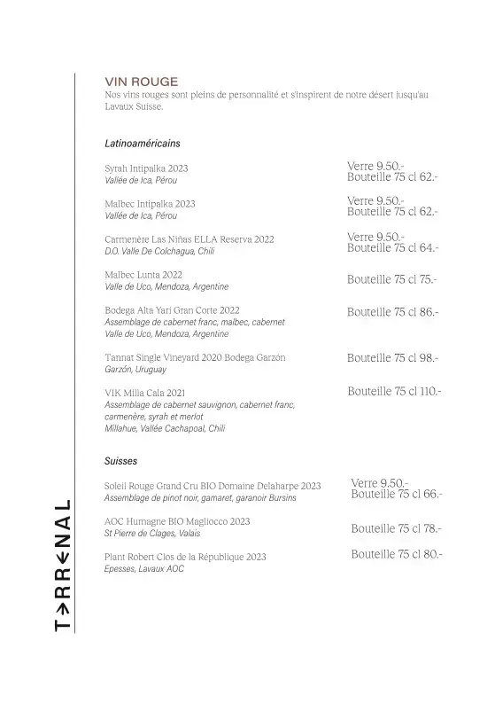 Menu_Terrenal Restaurant_Nyon_image_4